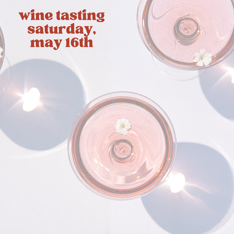 Wine Tasting - May 16th. 2026