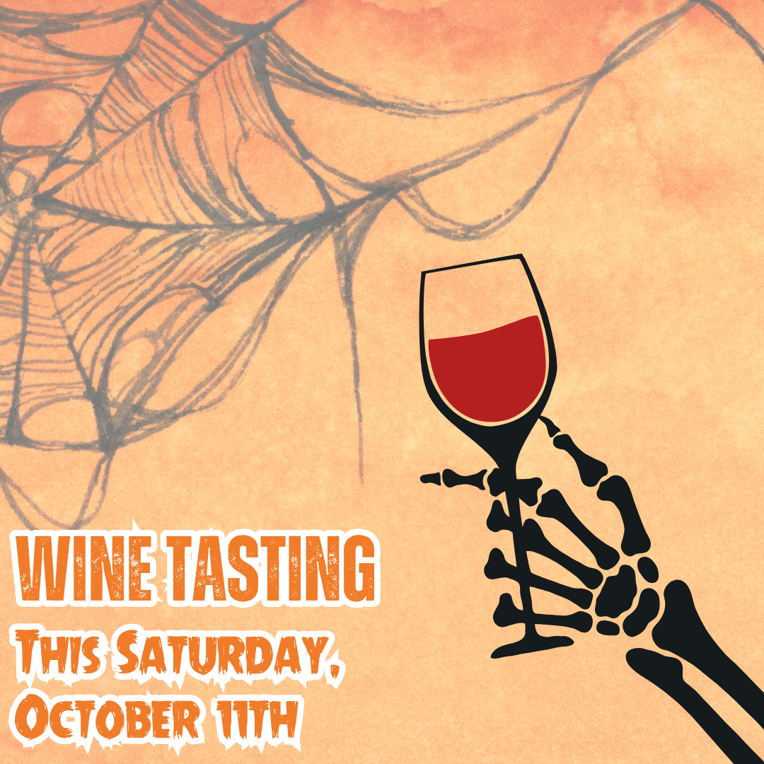 Halloween Wine Tasting - Oct. 11th