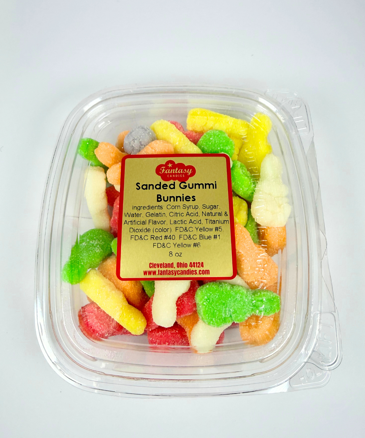 Sanded Gummi Bunnies